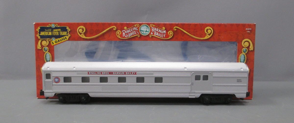 American Flyer 6-49955 S Scale A/F Ringling Bros Combo Car