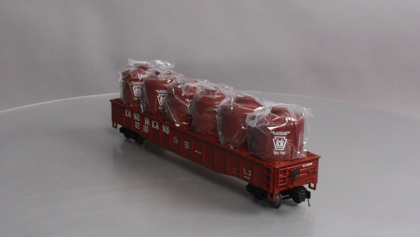 MTH 20-95208 O LIRR Gondola w/Cement Containers