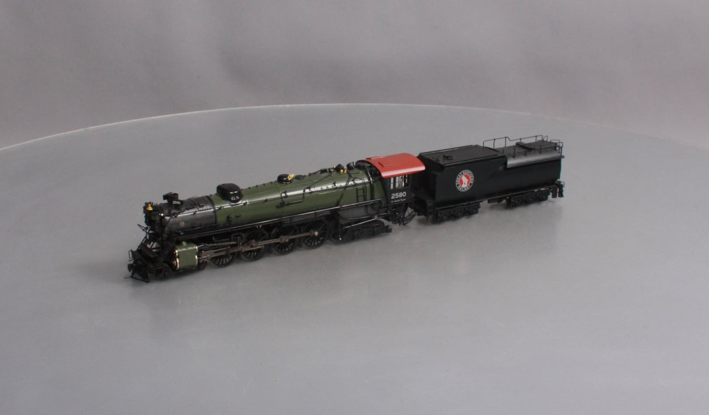 Broadway Limited 2871 HO Great Northern Class S-2 4-8-4 Open Cab #2580