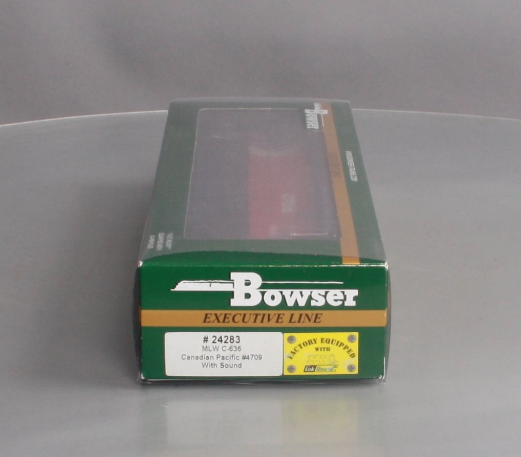 Bowser 24283 HO Canadian Pacific MLW M636 Diesel Locomotive with Sound #4709