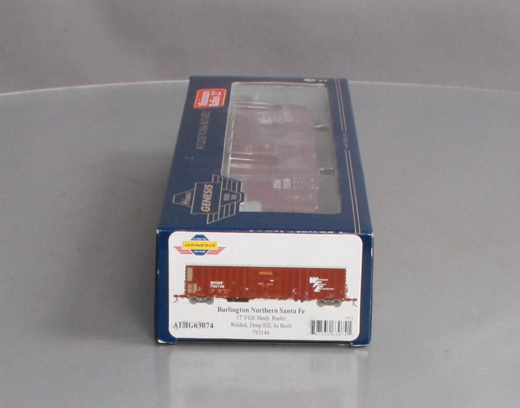 Athearn G63074 HO BNSF 57' FGE Mechanical Reefer Car #794878