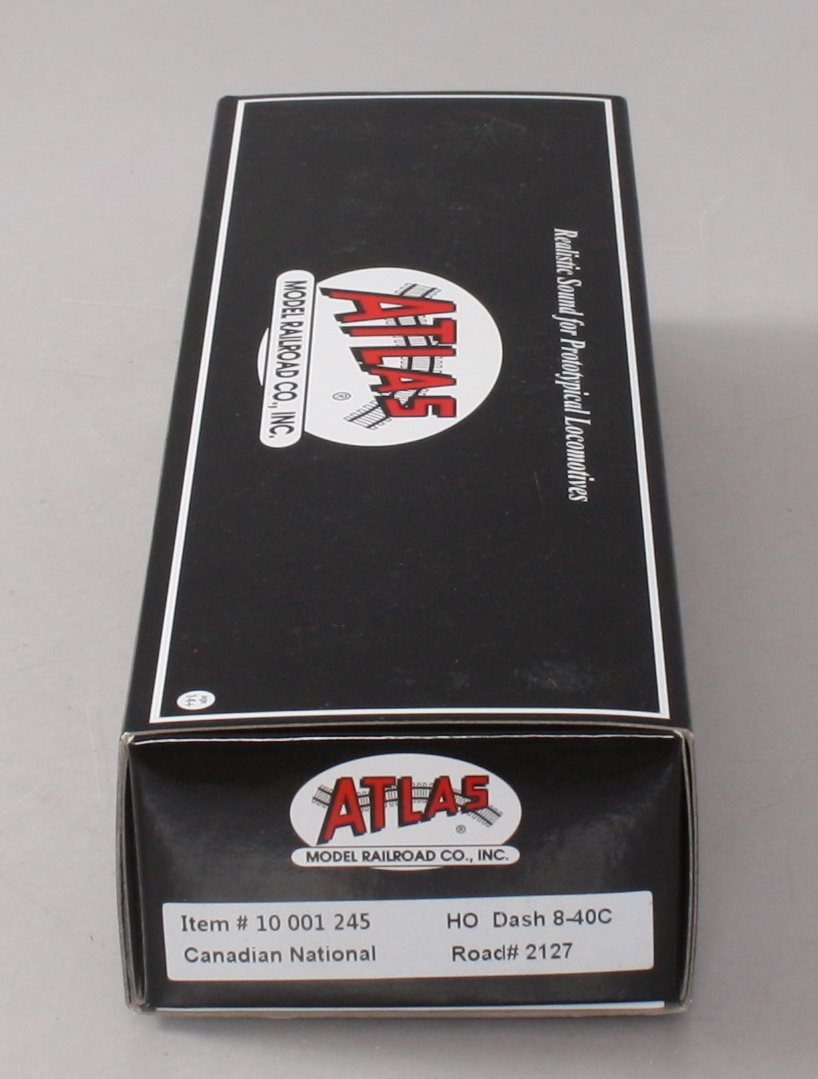 Atlas 10001245 HO Scale Canadian National Dash 8-40C Diesel Engine #2127 with S