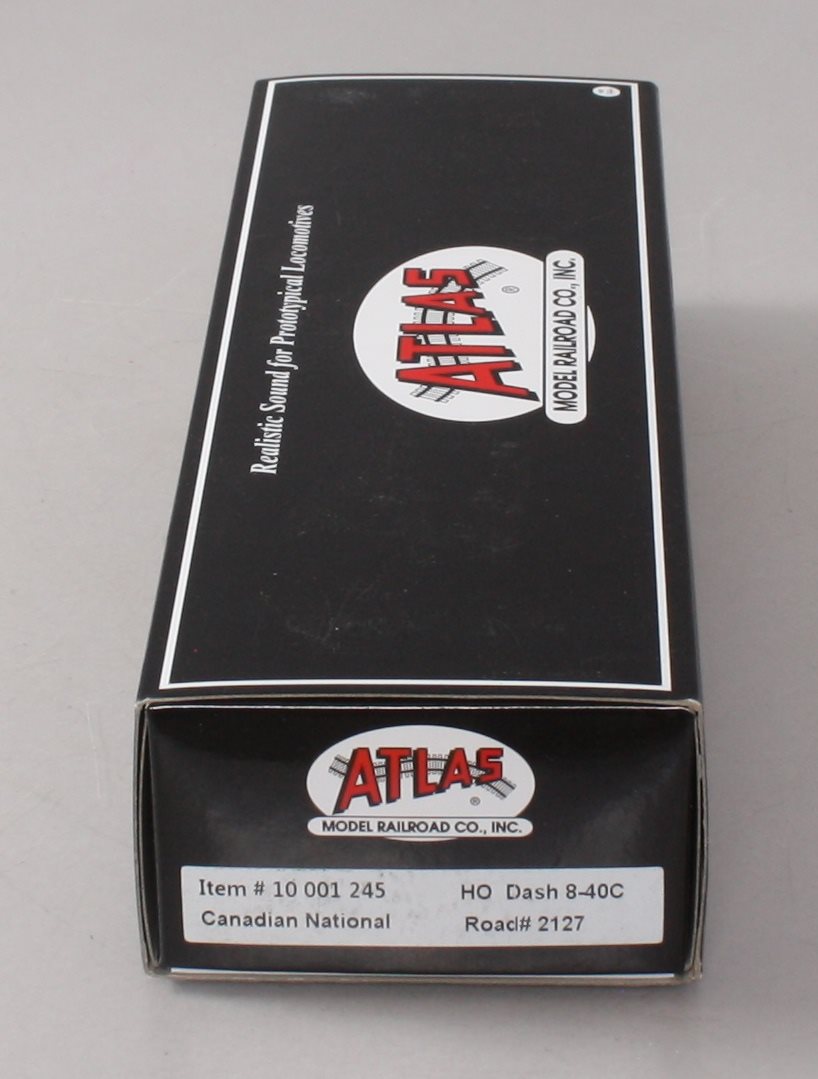 Atlas 10001245 HO Scale Canadian National Dash 8-40C Diesel Engine #2127 with S