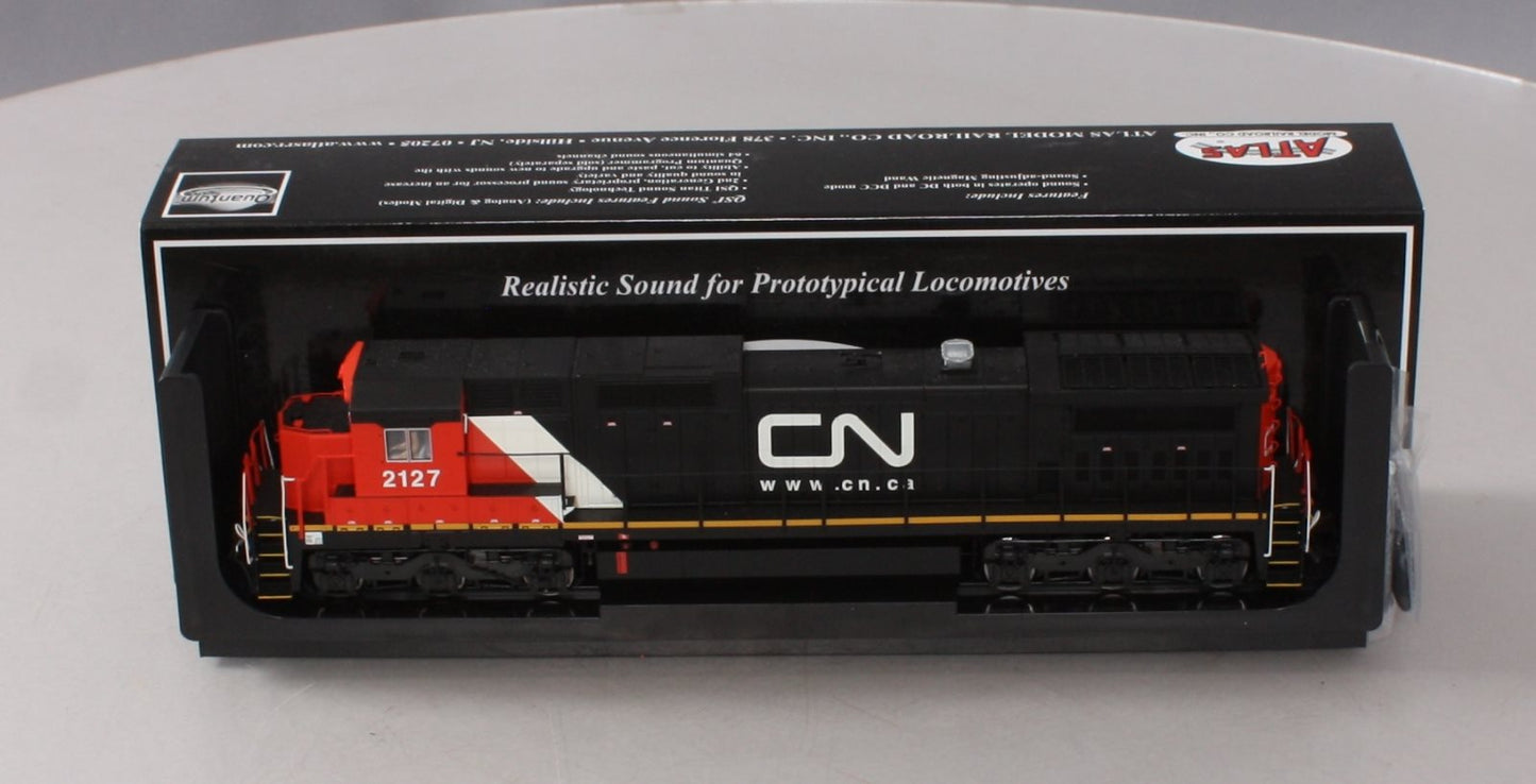 Atlas 10001245 HO Scale Canadian National Dash 8-40C Diesel Engine #2127 with S