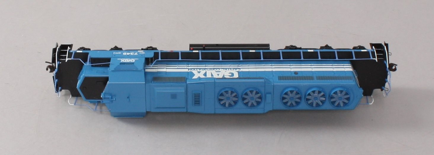 Athearn 95234 HO GATX EMD SD40-2 RTR Diesel Locomotive #7349 – Trainz