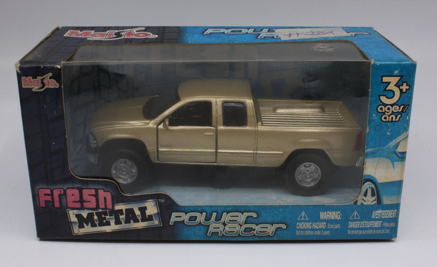 Maisto 21001 HO Fresh Metal Power Racer Gold Chevy Truck