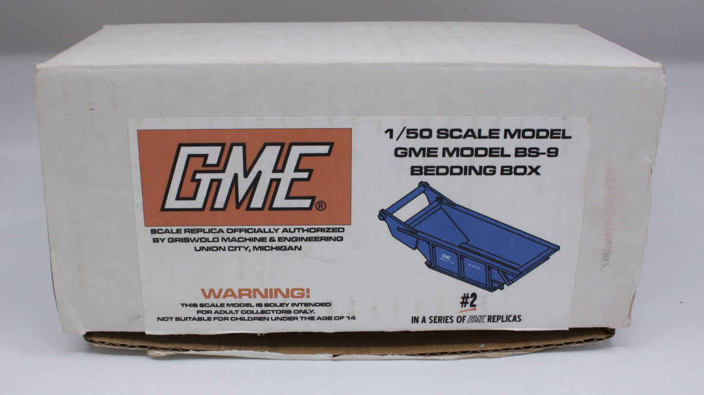 Steel City SSM 120 1:50 GME Model BS-9 Bedding Box