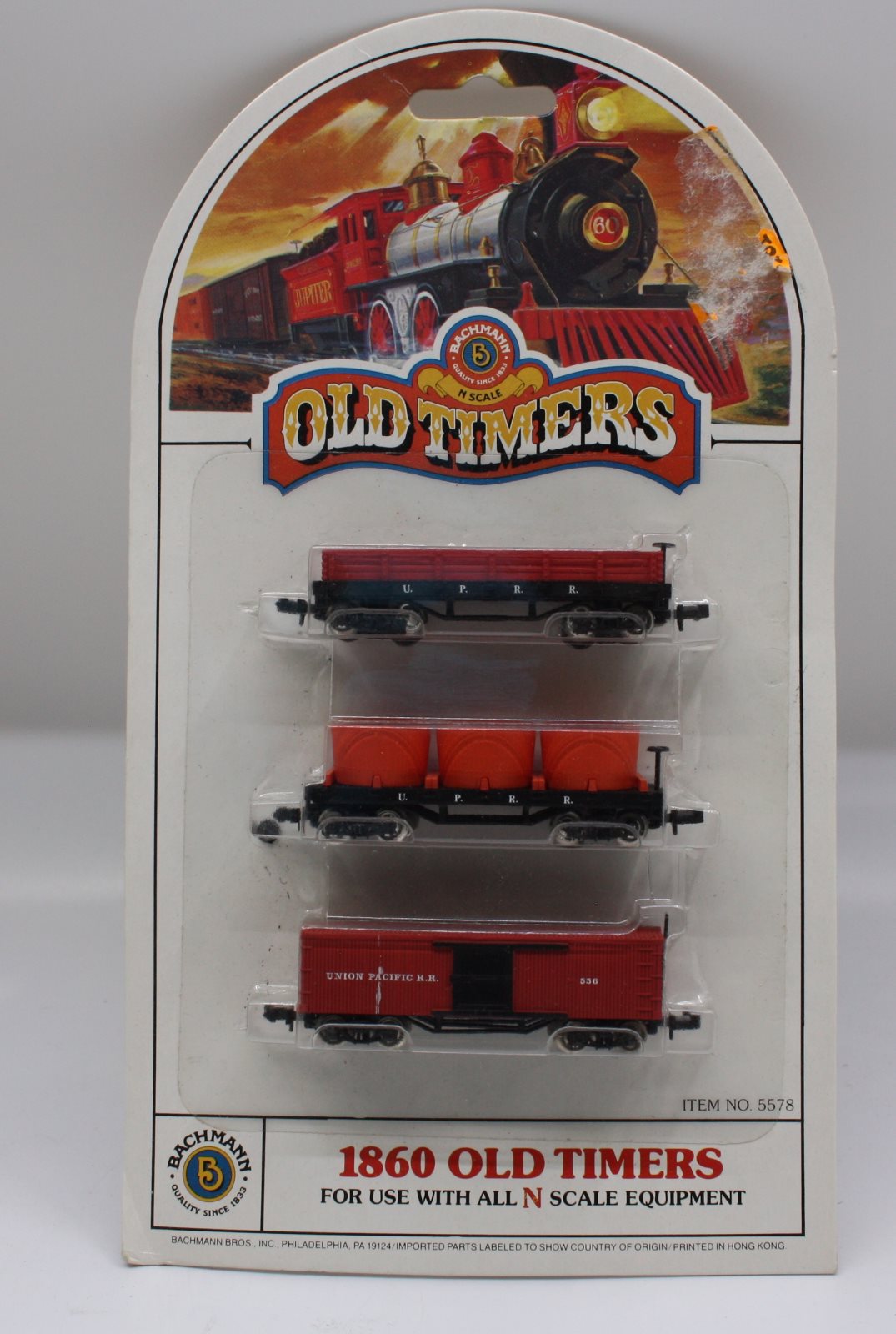 Bachmann 5578 N 1860 Old Timers Freight Car Pack