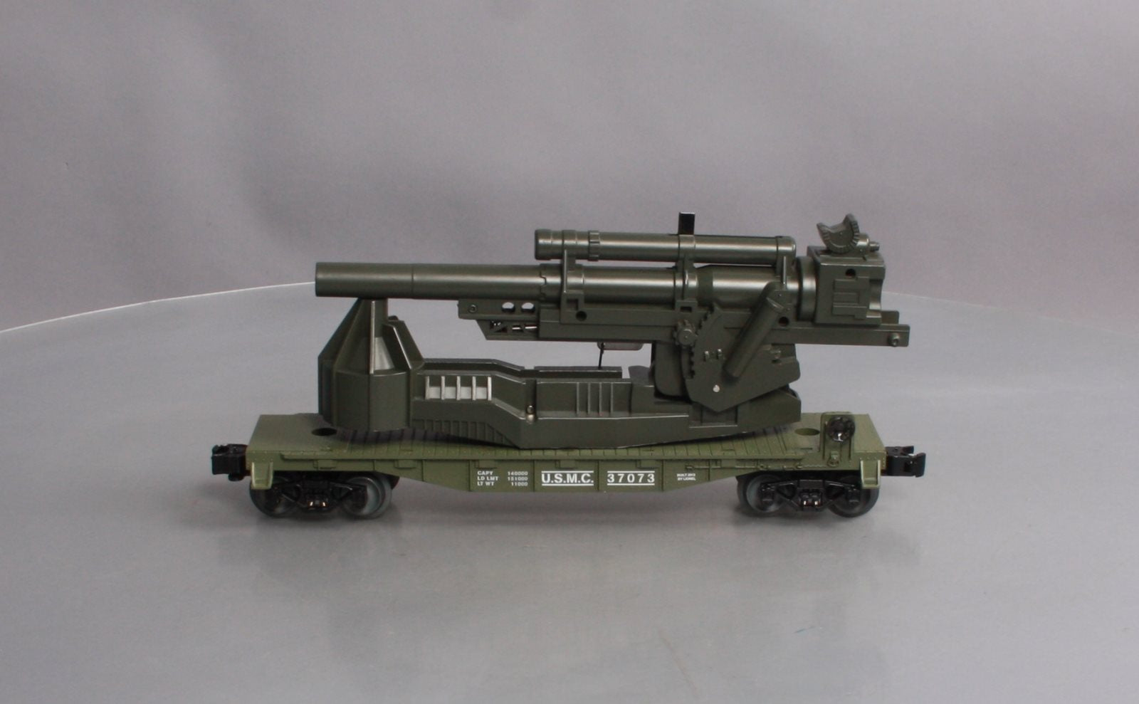 Lionel 6-37073 O USMC Cannon Car