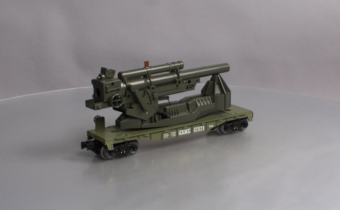 Lionel 6-37073 O USMC Cannon Car