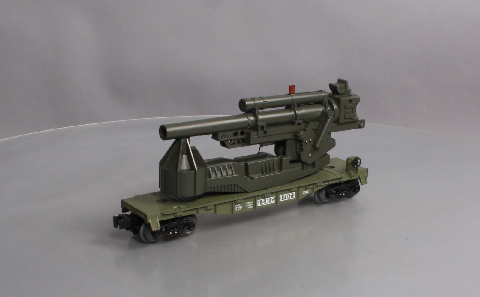 Lionel 6-37073 O USMC Cannon Car