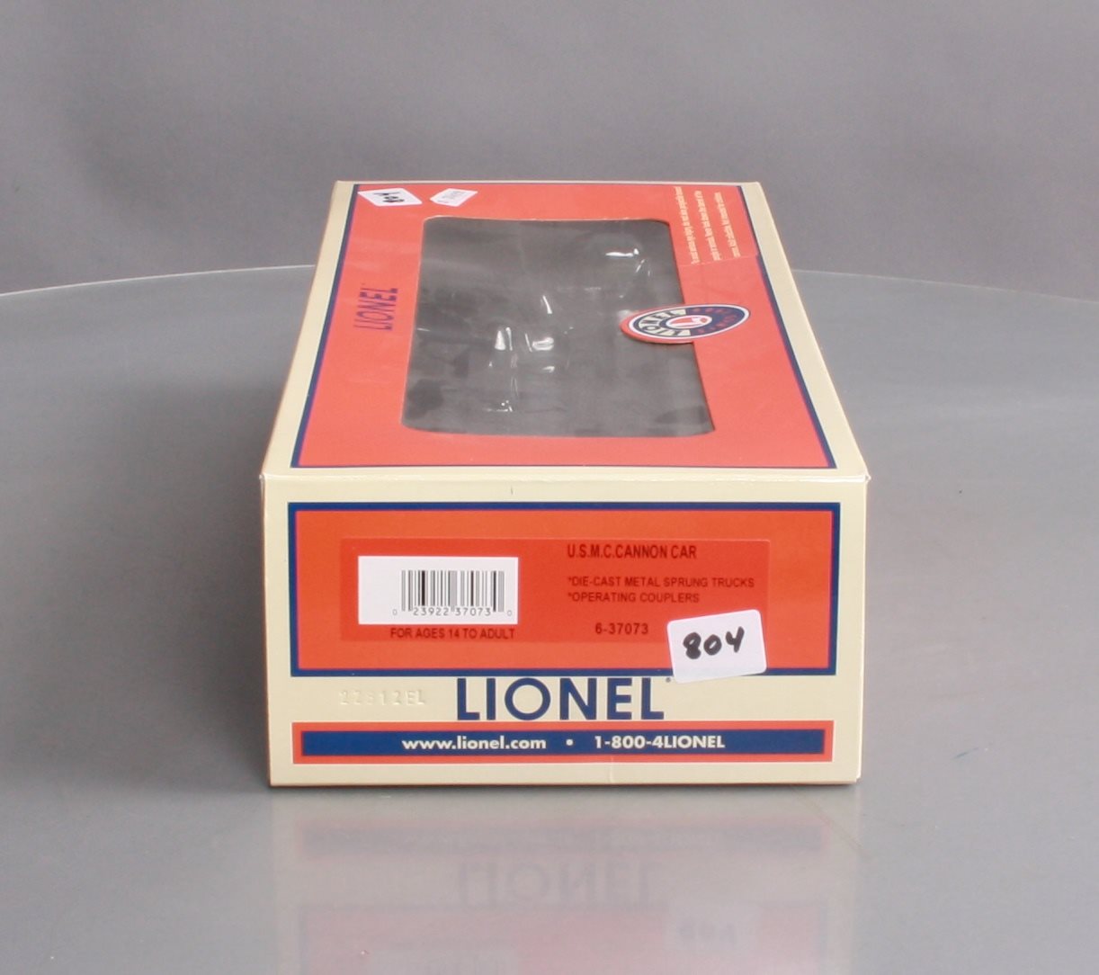 Lionel 6-37073 O USMC Cannon Car