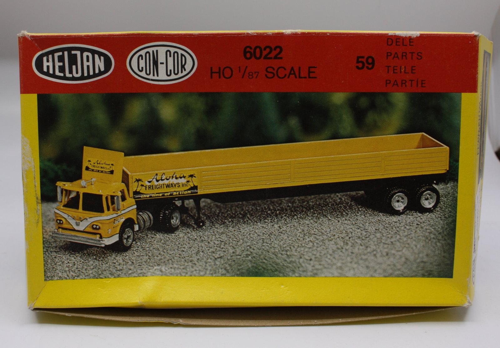 Heljan 6022 HO Ford Auto Flatbad Truck Kit