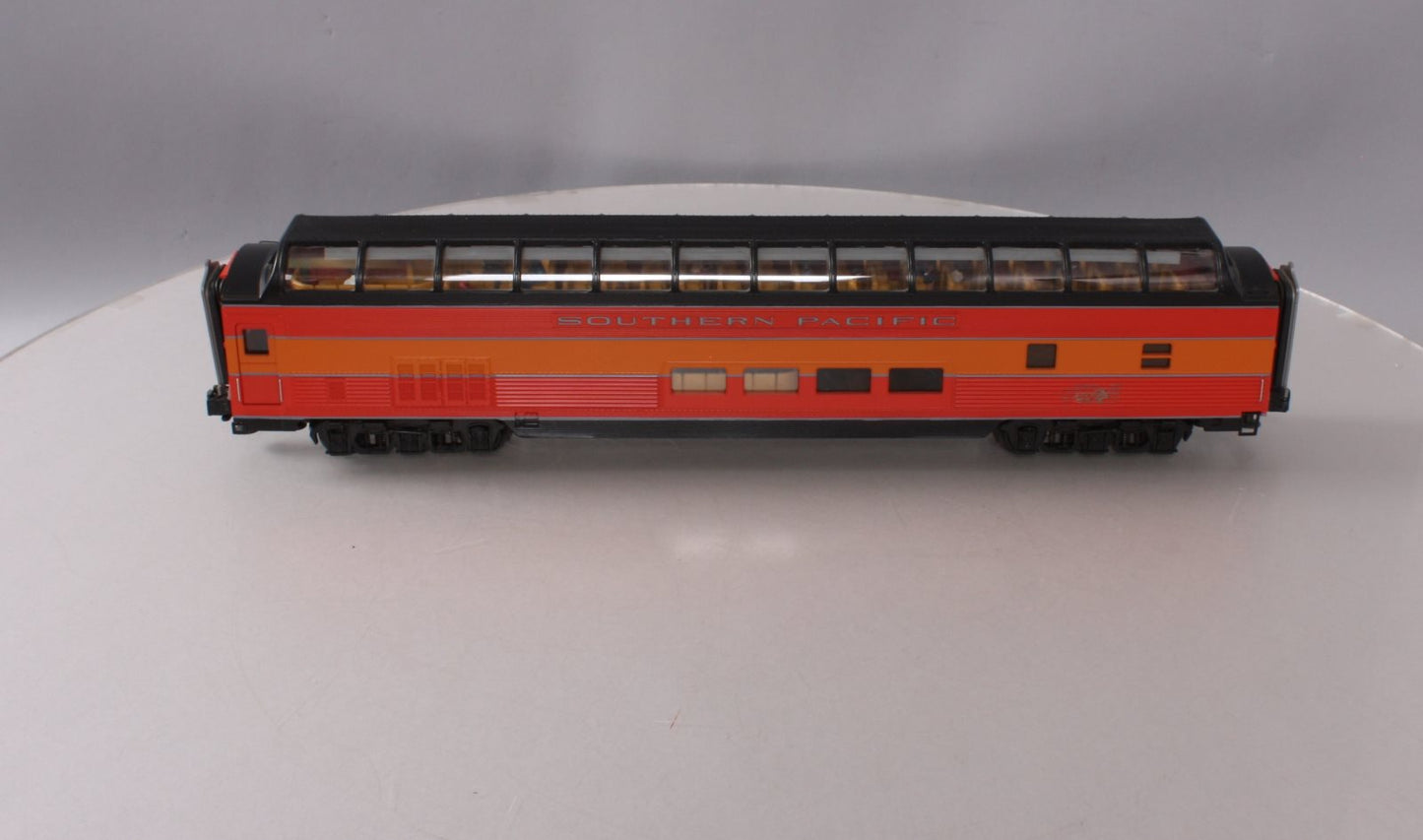 MTH 20-67121 Southern Pacific 70' ABS Vista Dome Ribbed Passenger Car