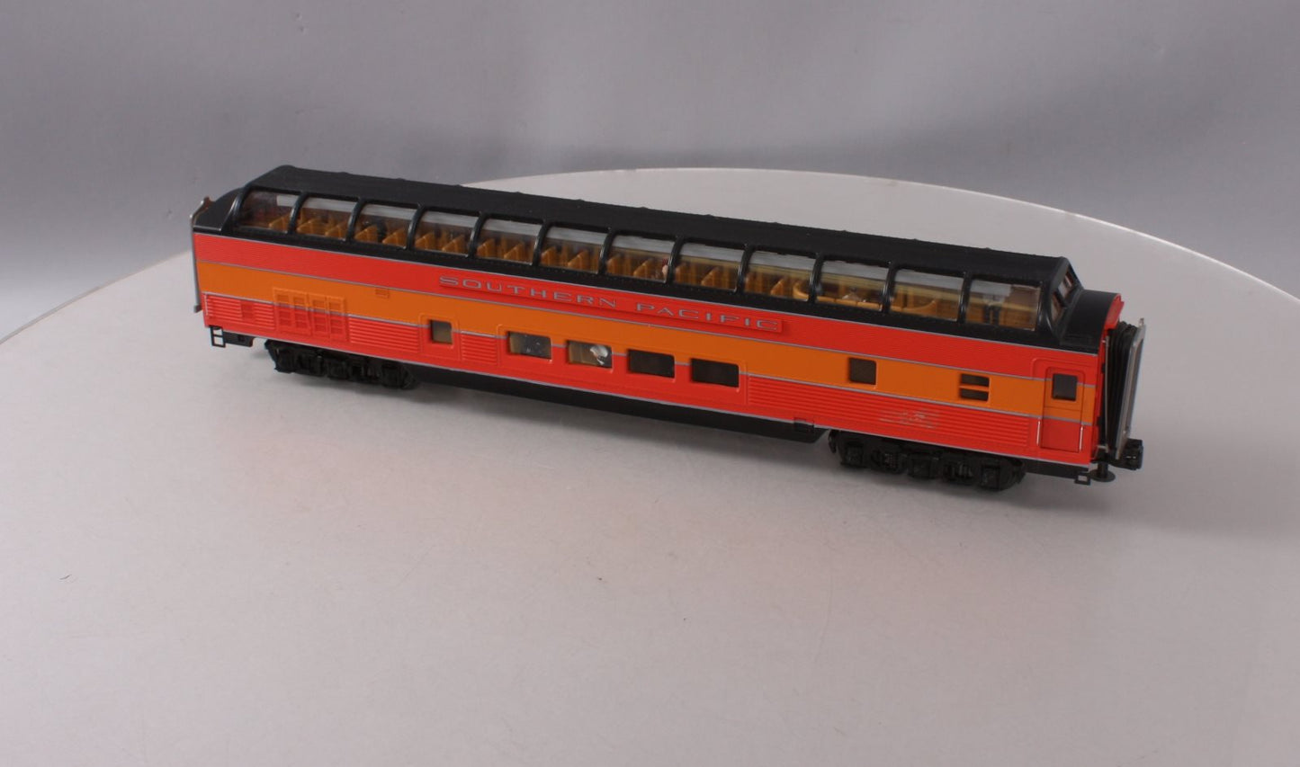 MTH 20-67121 Southern Pacific 70' ABS Vista Dome Ribbed Passenger Car