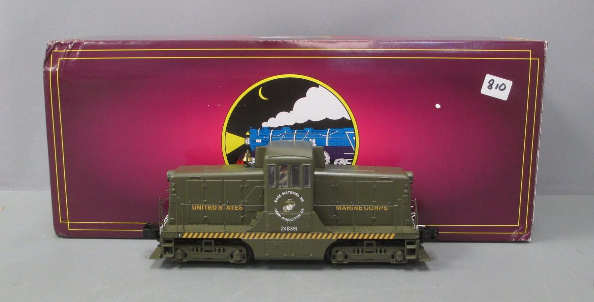 MTH 20-20876-1 O U.S. Marine Corps. G.E. 44 Ton Phase 3 Diesel Engine #248391