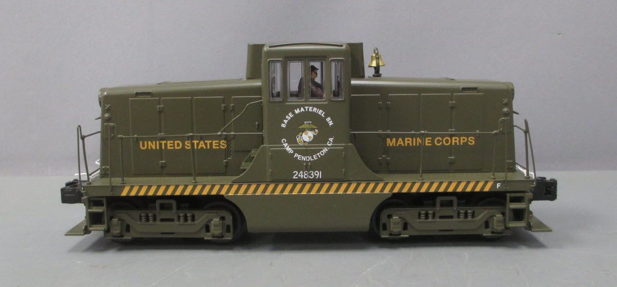 MTH 20-20876-1 O U.S. Marine Corps. G.E. 44 Ton Phase 3 Diesel Engine #248391