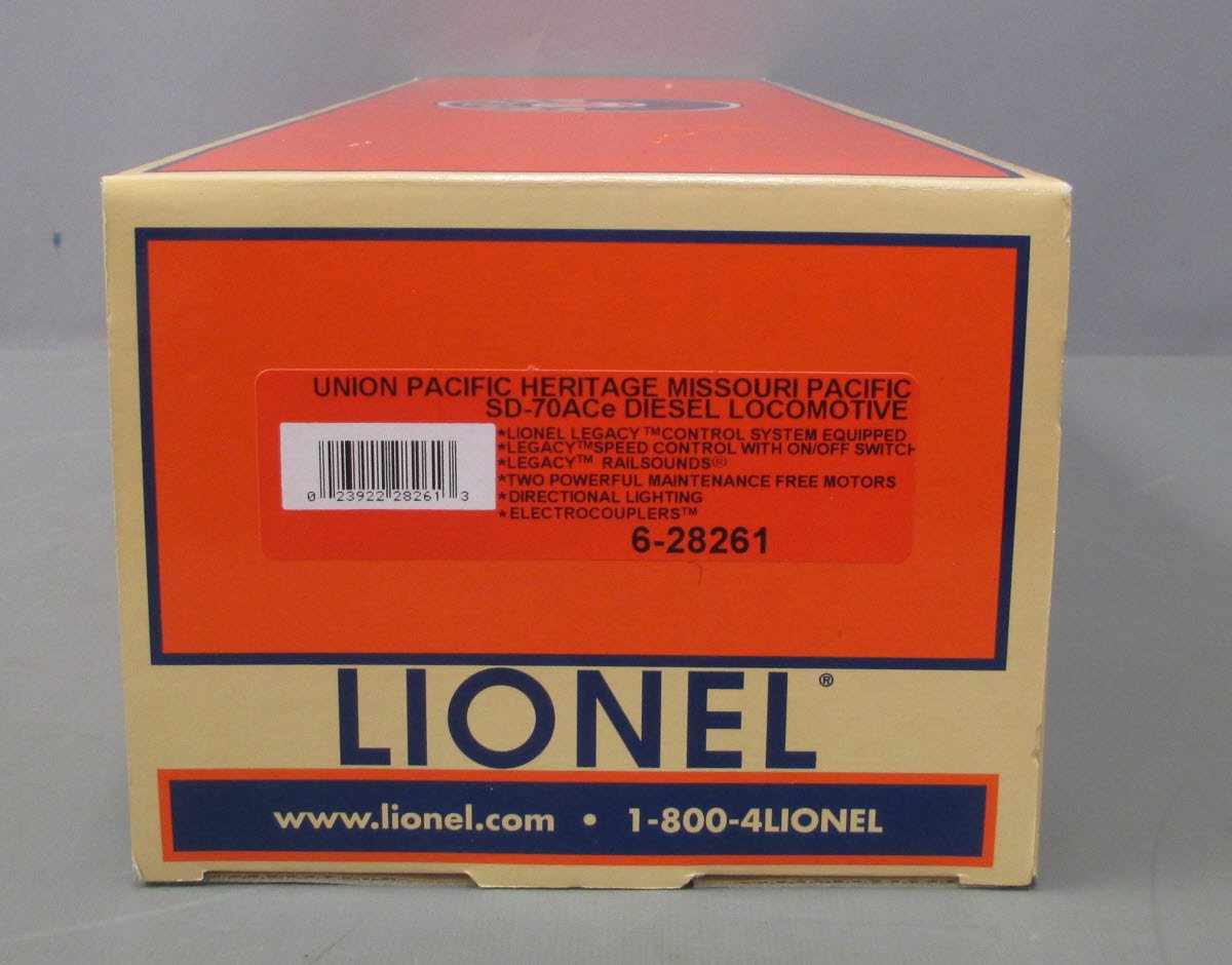 Lionel 6-28261 O Gauge UP Heritage Missouri Pacific SD70ACe Diesel Engine #1982