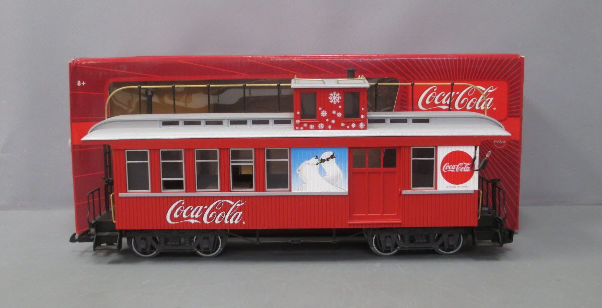 LGB 42755 G Scale Coca Cola Combo Car