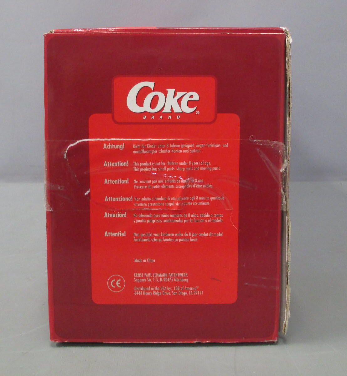 LGB 42755 G Scale Coca Cola Combo Car