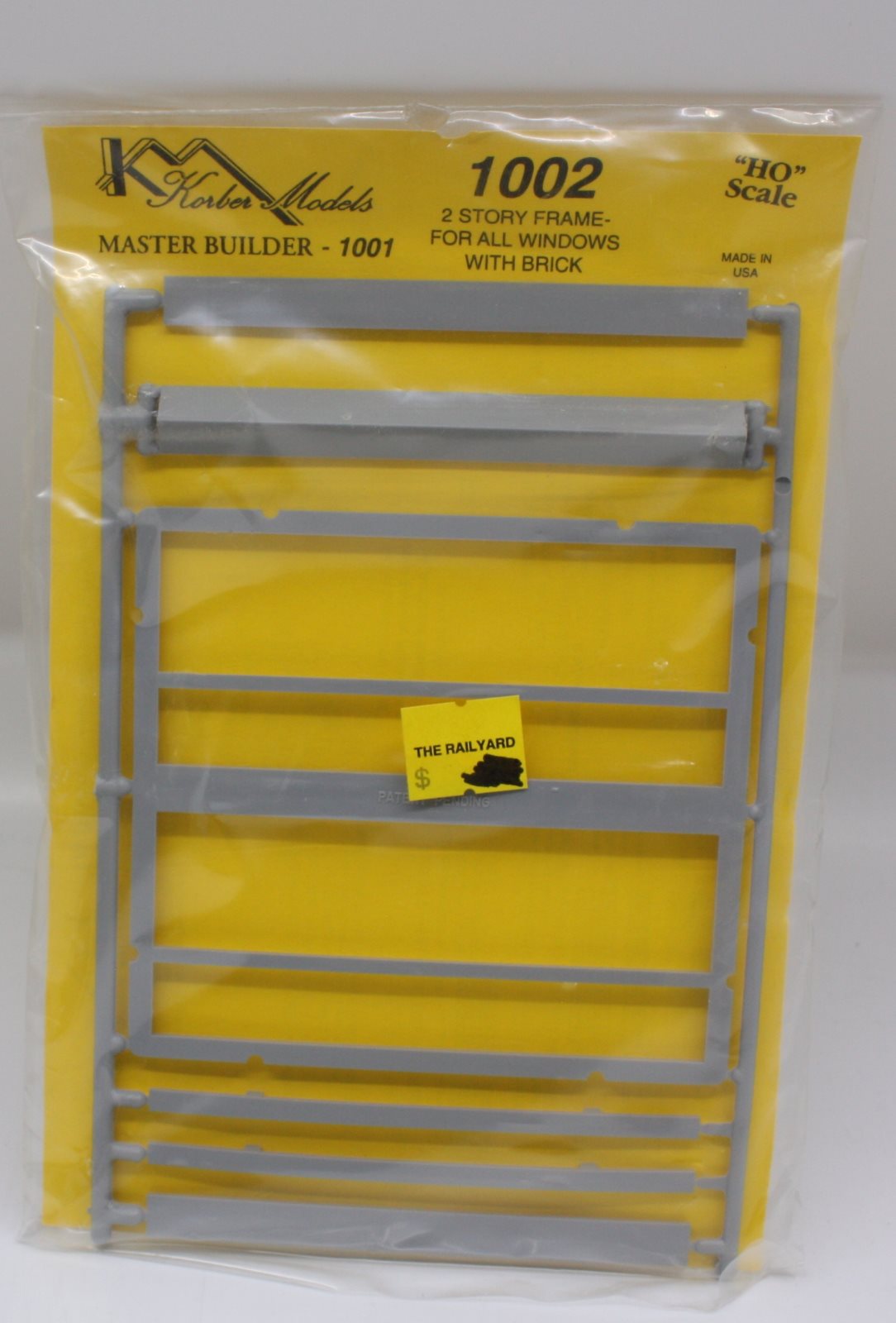 Korber 1002 HO 2 Story Frame - For All windows With Bricks Accessory Pack