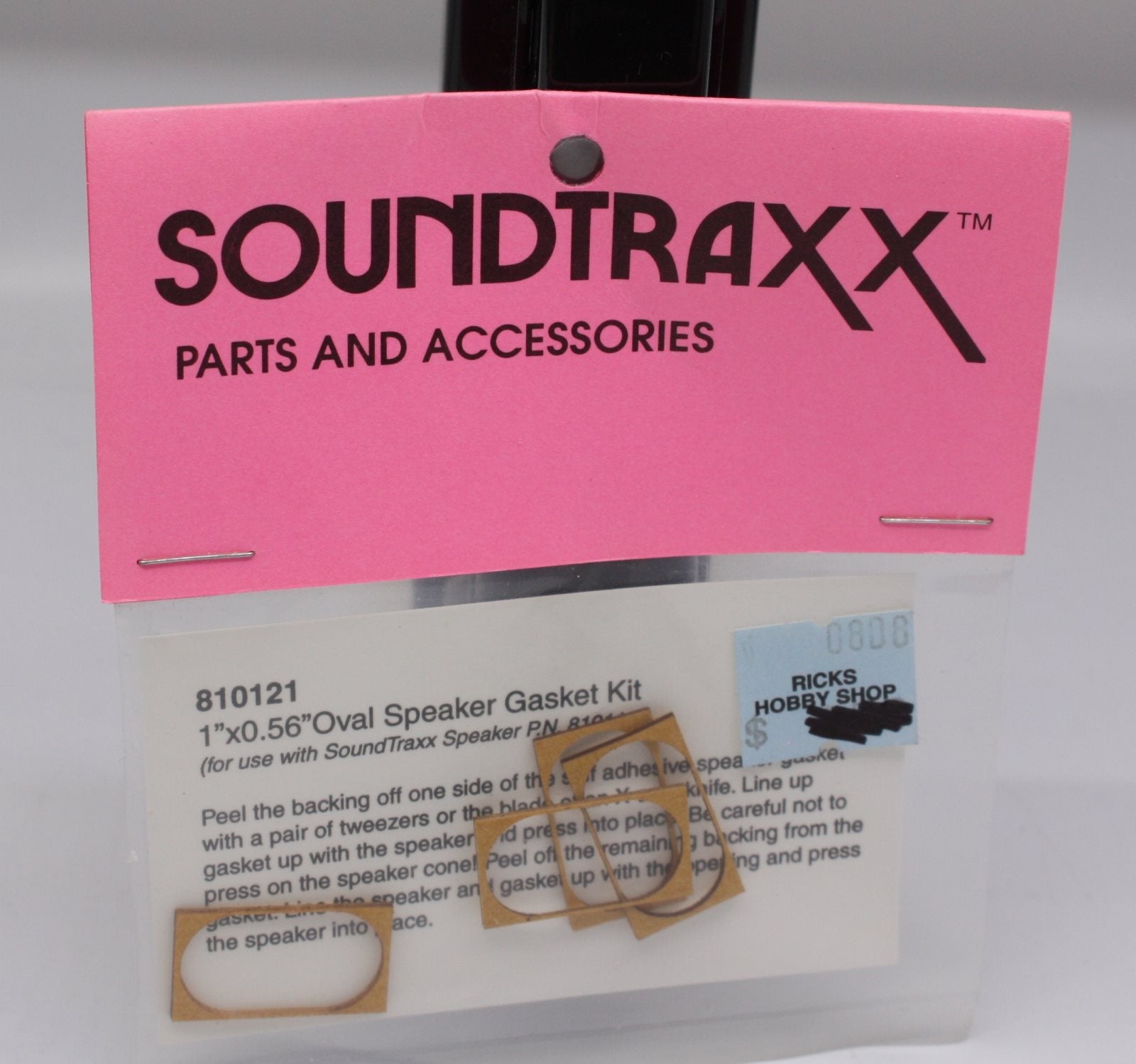 SoundTraxx 810121 HO Oval Speaker Gasket Kit