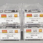 Micro-Trains 99300108 N Shell 39' Single Dome Tank Runner Pack (Set of 4)