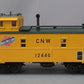 MTH 30-77322 O Chicago North Western Offset Steel Caboose Car #12440