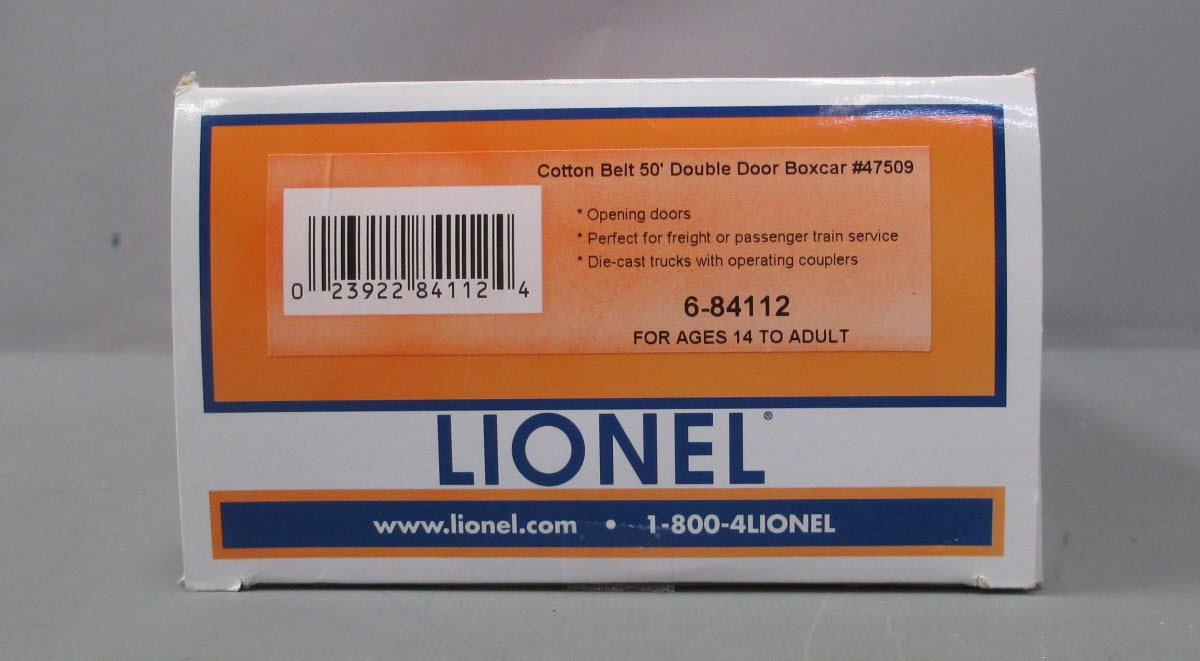 Lionel 6-84112 Cotton Belt 50' Double Door Boxcar