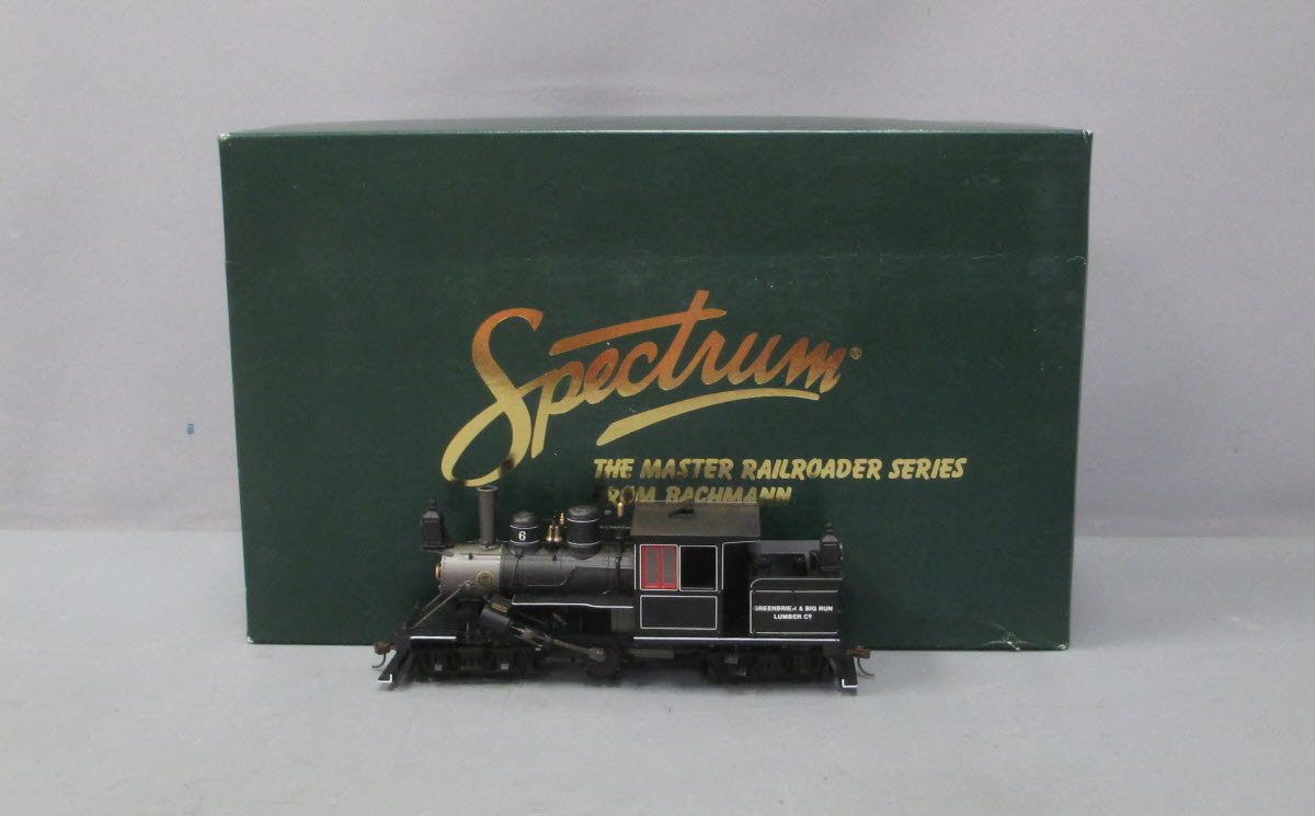 Bachmann 25757 On30 Scale Greenbrier & Big Run Lumber 28 Ton 2-Truck Climax #6