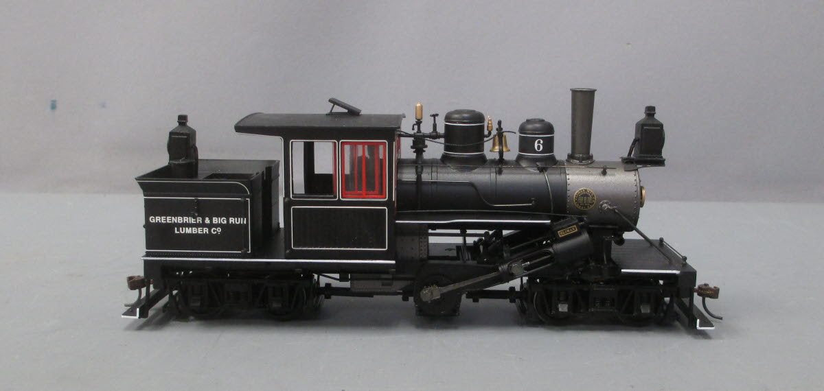 Bachmann 25757 On30 Scale Greenbrier & Big Run Lumber 28 Ton 2-Truck Climax #6
