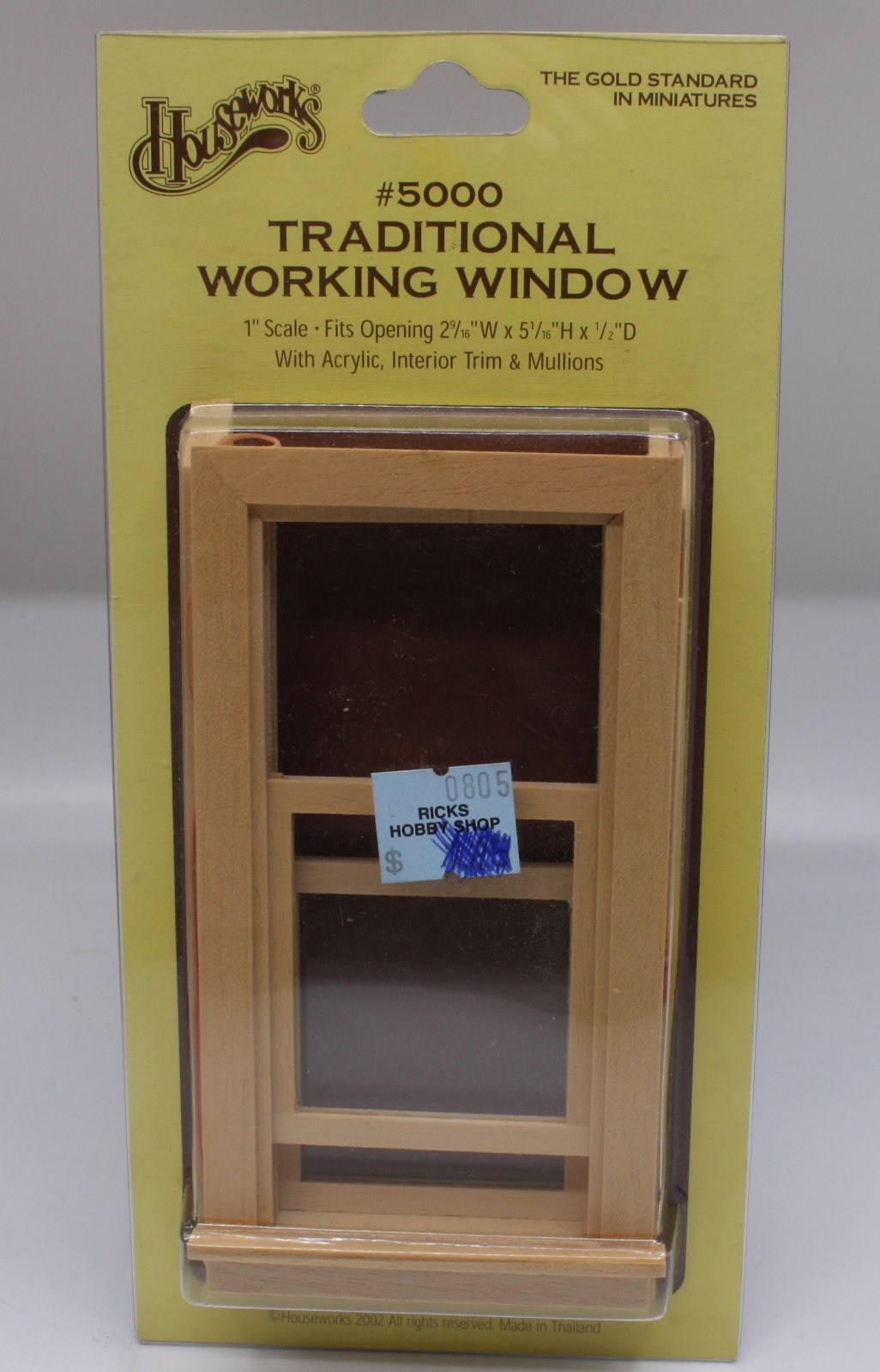 Houseworks 5000 Traditional Working Window