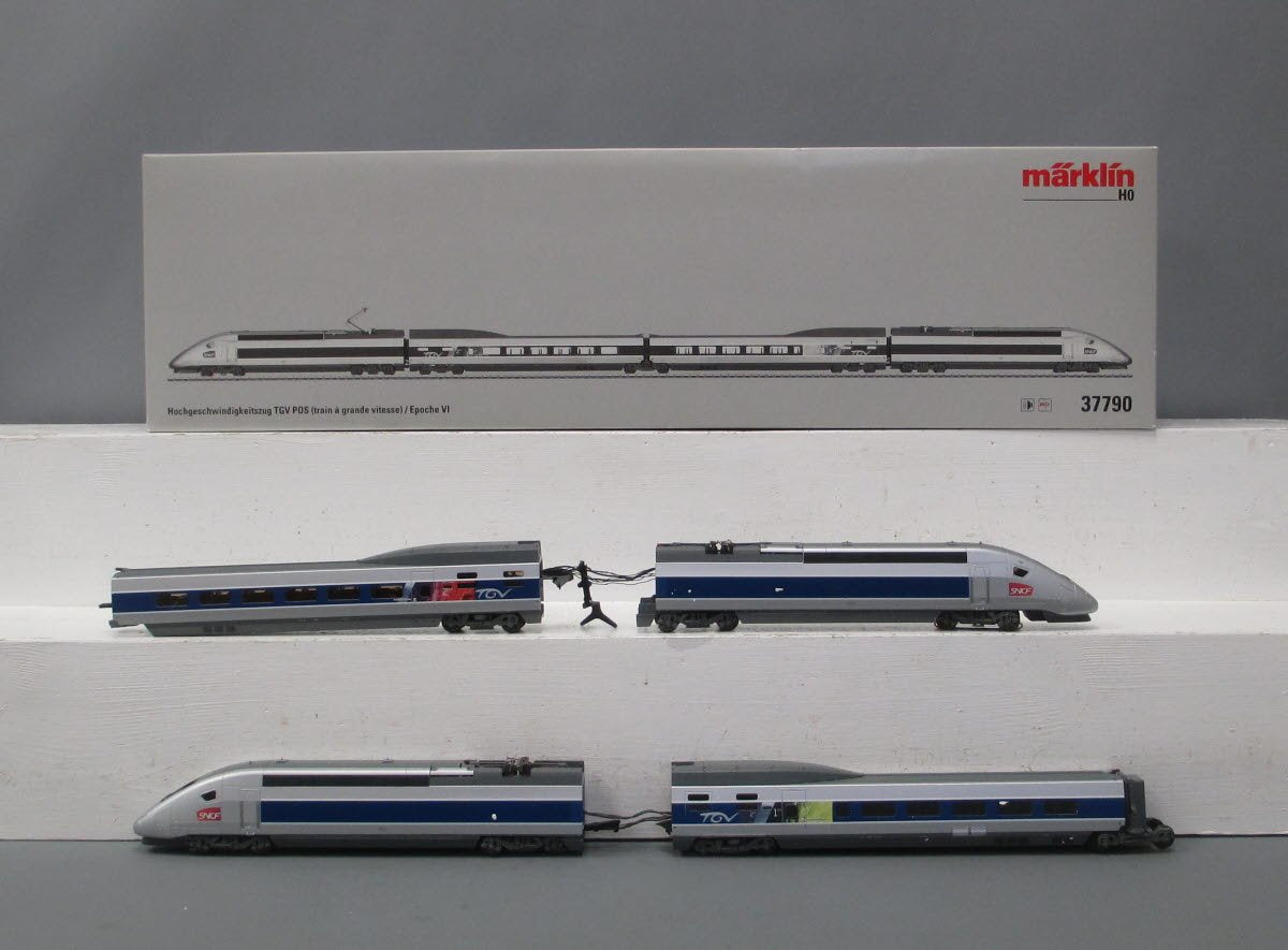 Marklin 37790 French State Railways TGV High Speed HO Gauge Electric Train Set