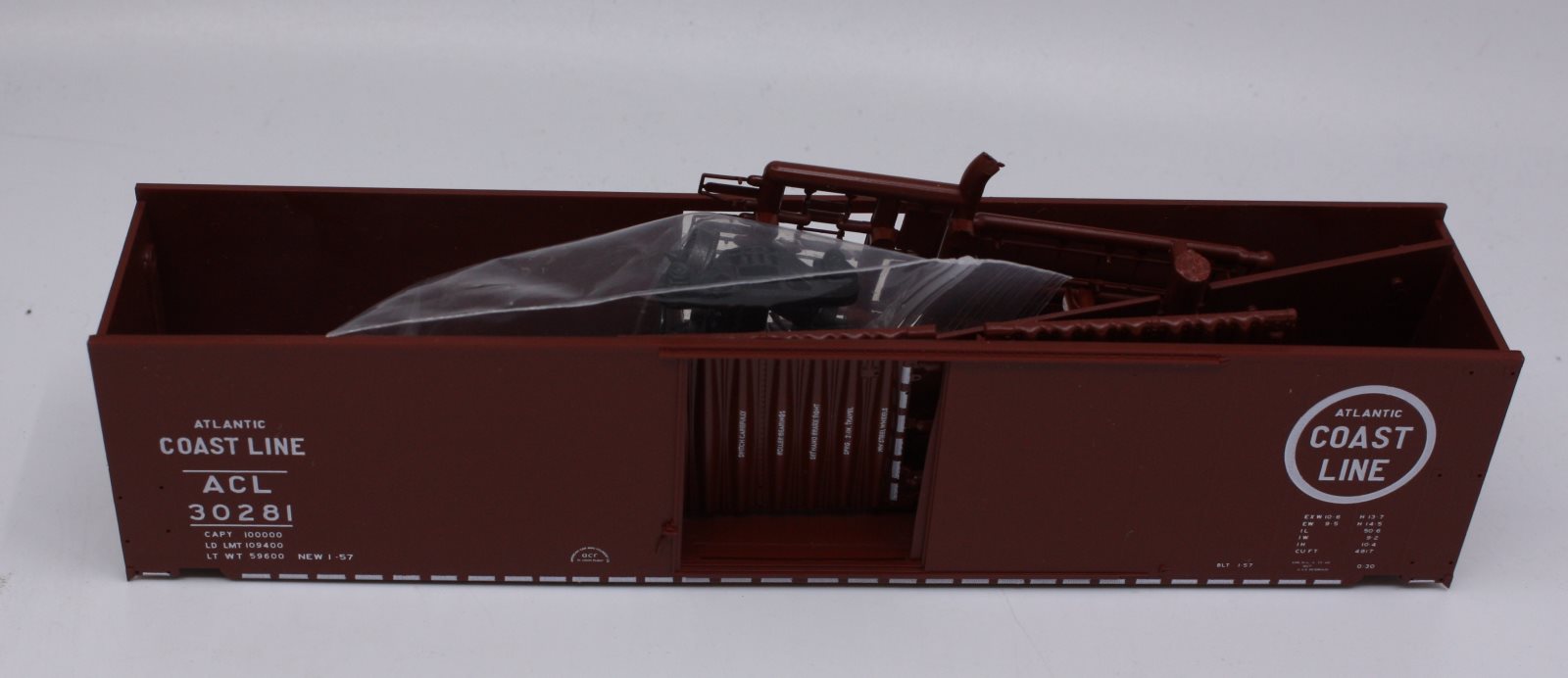 Branchline Trains 30281 HO Atlantic Coast Line 50' Single Door Boxcar #2001