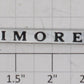 Williams 2500-100 Baltimore & Ohio Nameplate