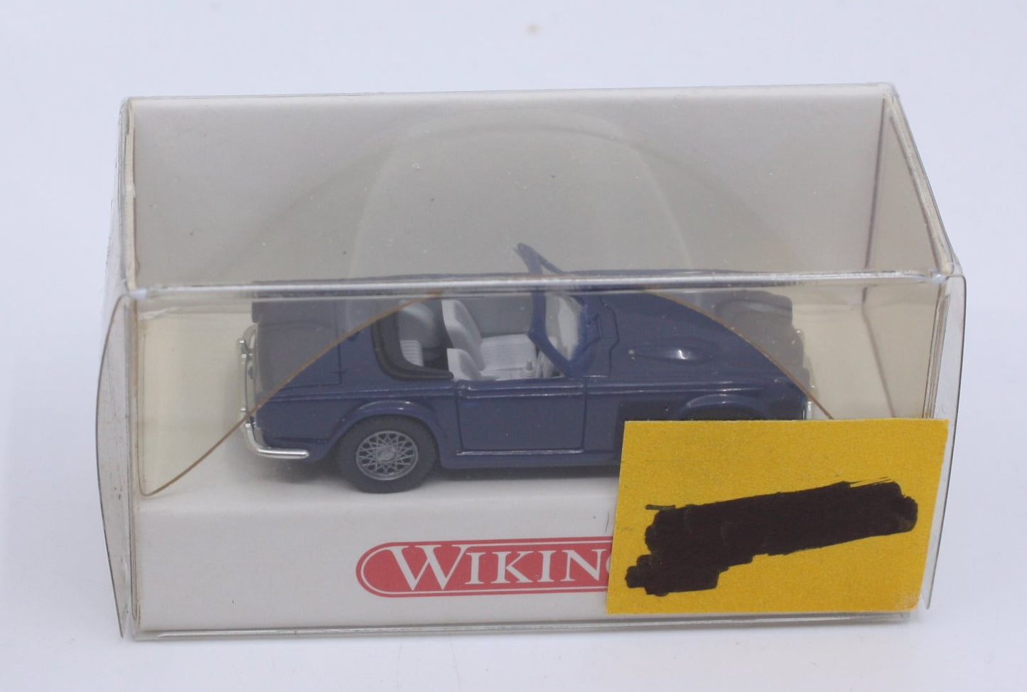 Wiking 8150122 HO Blue Convertiable Triumph TR 4