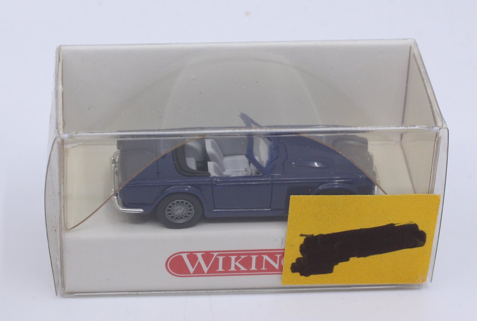 Wiking 8150122 HO Blue Convertiable Triumph TR 4