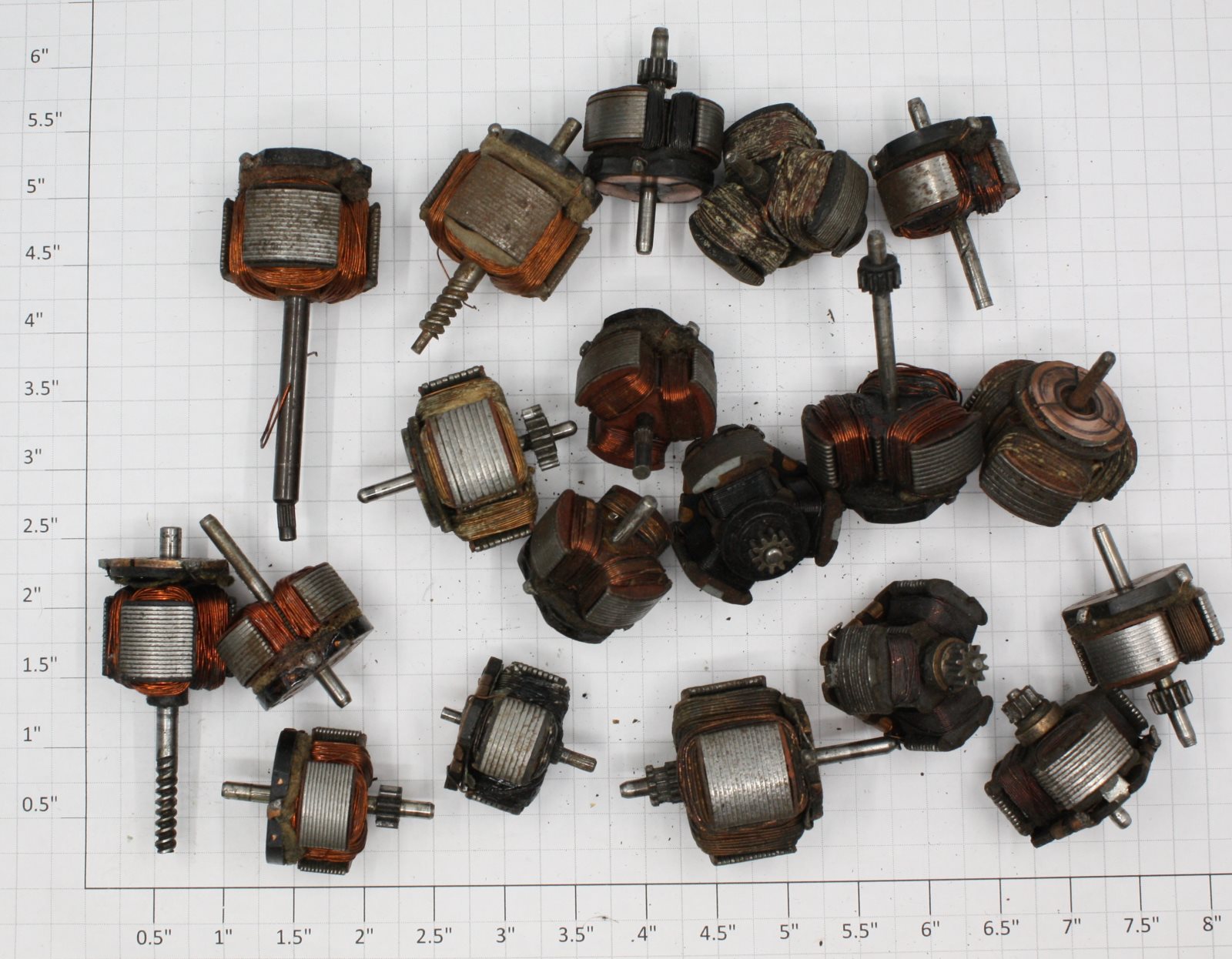 Acme 1200X5 Assorted Armatures for Repair or Parts Only (Bag of 20