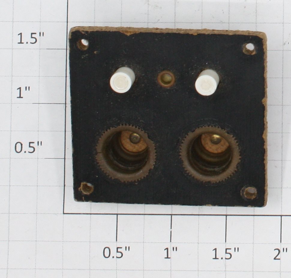 Acme 498X O Gauge Flush Mount Switch Control Panel without Bulbs