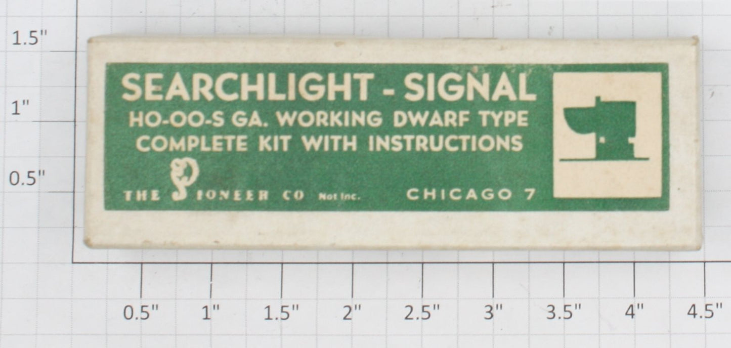Pioneer 100X-1H HO Dwarf Searchlight Signal