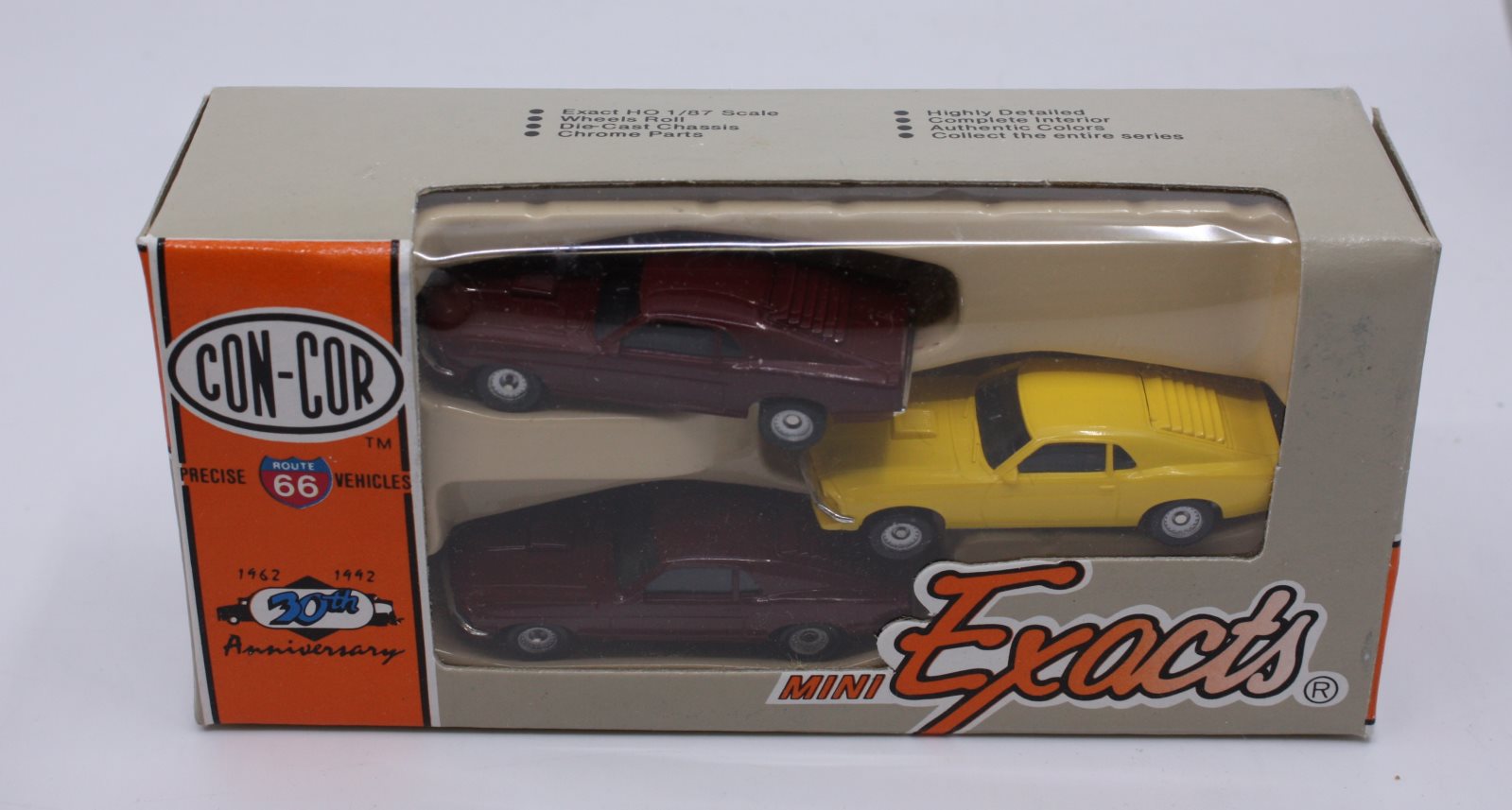 Con-Cor 0004-004003HO 1969 Mustang Set (Pack of 3)