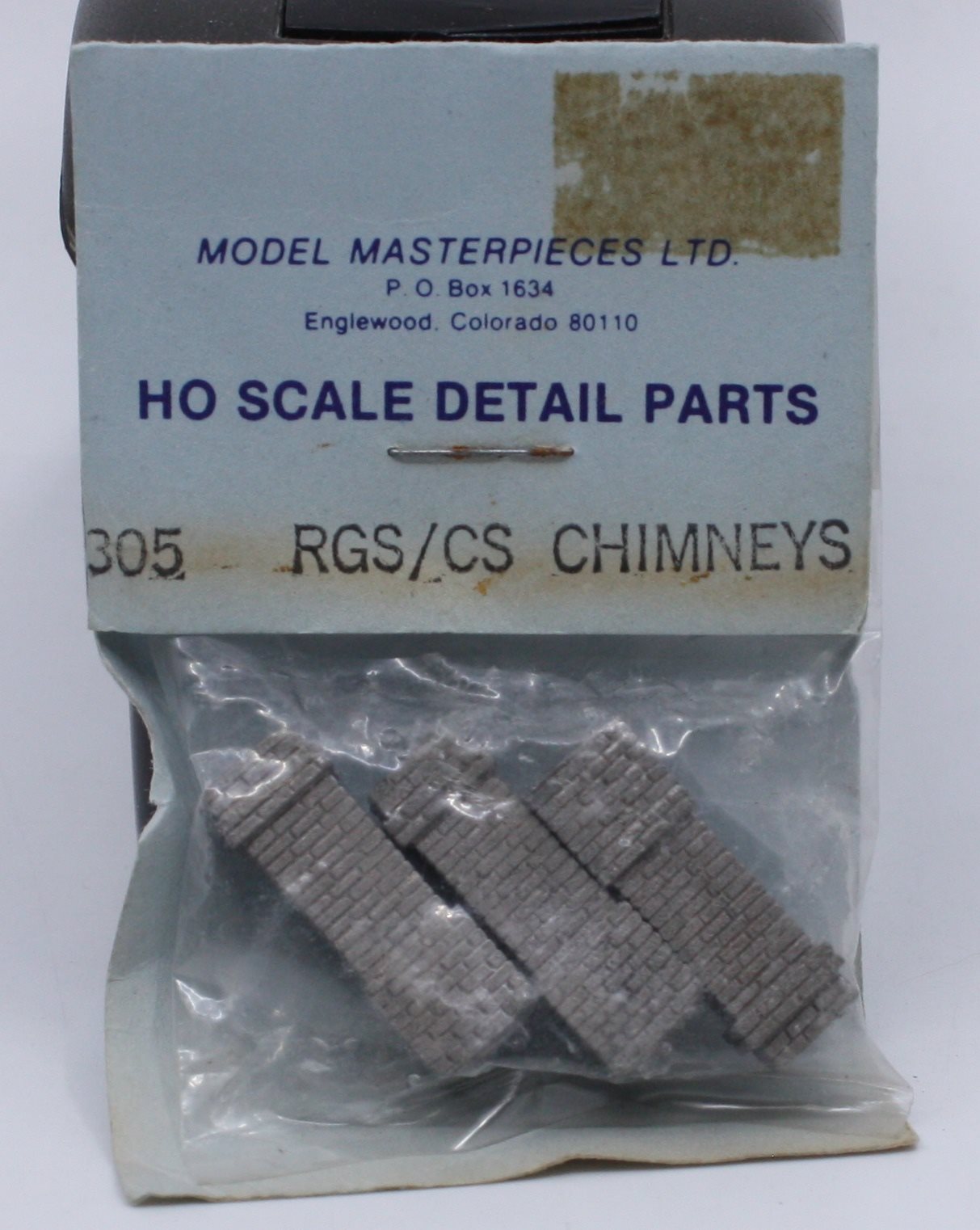 Model Masterpieces 305 HO RGS/CS Chimneys