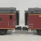 MTH 20-69145 O N&W 70’ Streamlined Baggage/Coach Passenger Car Set (Set of 2)
