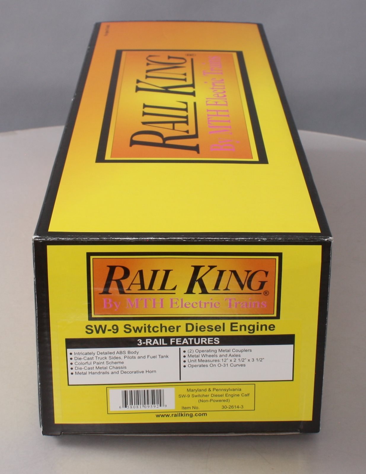 MTH 30-2614-3 Maryland & Pennsylvania SW-9 Non-Powered Calf Diesel Switcher