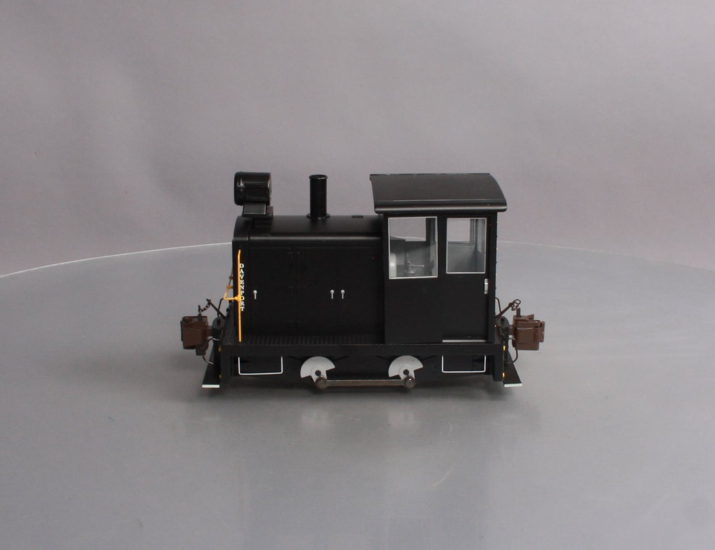Bachmann 91399 Black Davenport 0-4-0 Gas Mechanical Side Rod Engine with DCC
