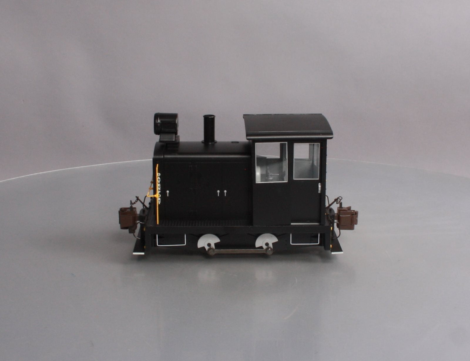 Bachmann 91399 Black Davenport 0-4-0 Gas Mechanical Side Rod Engine with DCC