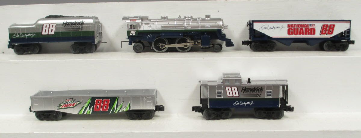 Lionel 7-11404 PP Dale Earnhardt Jr. NASCAR O Gauge Steam Train Set #88