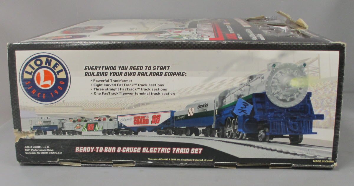 Lionel 7-11404 PP Dale Earnhardt Jr. NASCAR O Gauge Steam Train Set #88