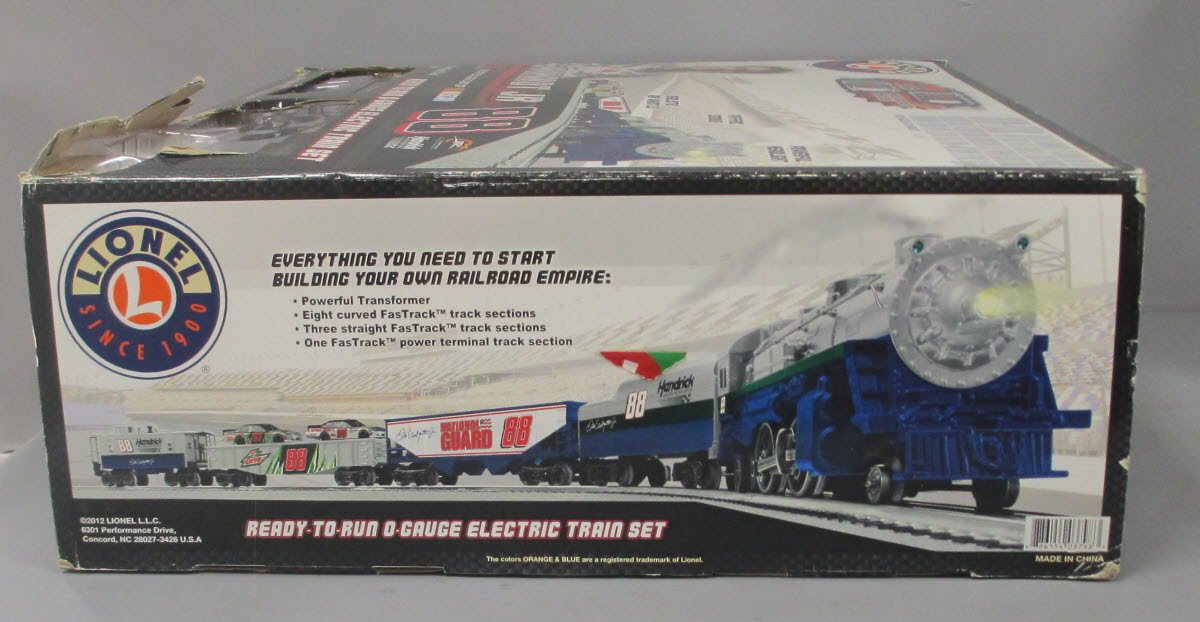 Lionel 7-11404 PP Dale Earnhardt Jr. NASCAR O Gauge Steam Train Set #88