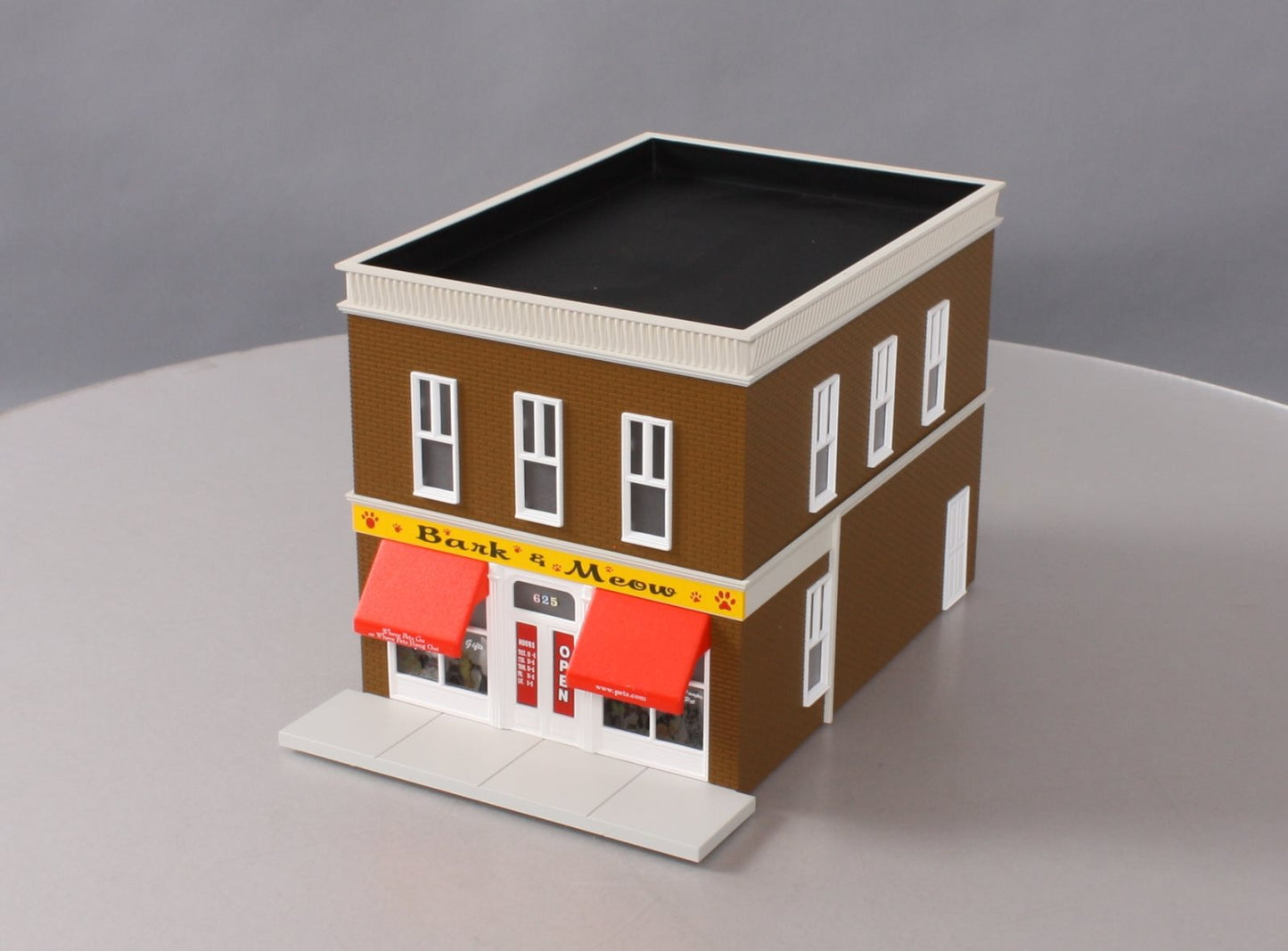 Lionel Bark & Meow Main Street Building - Custom Designed by: Grzyboski's Trains
